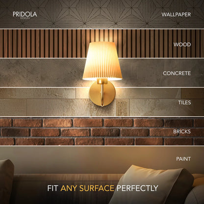 Wireless Curved Wall Lights