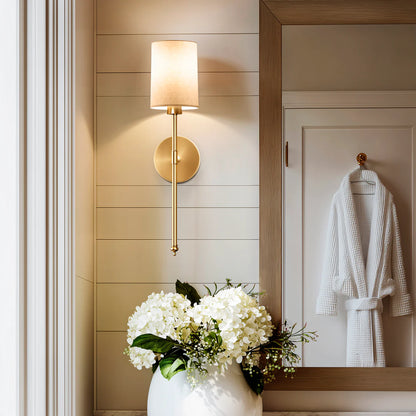 Wireless Cylindrical Wall Lights (Set of 2)