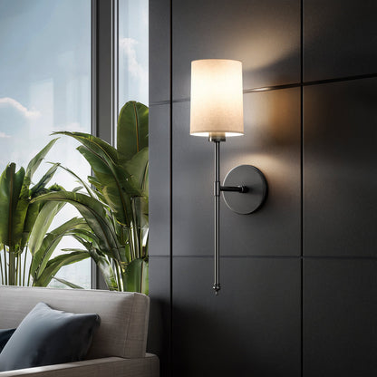 Wireless Cylindrical Wall Lights (Set of 2)