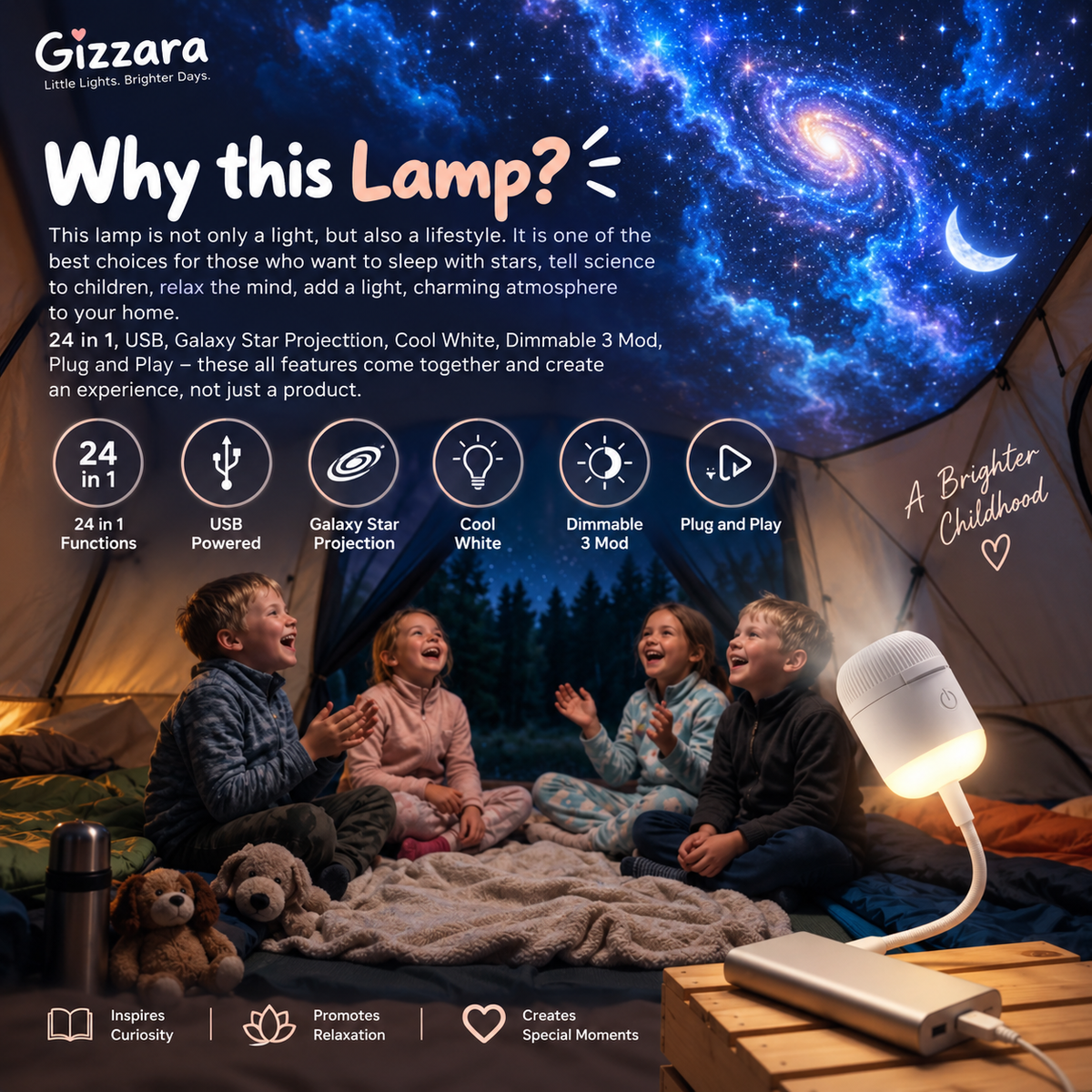Galaxy Light Projector