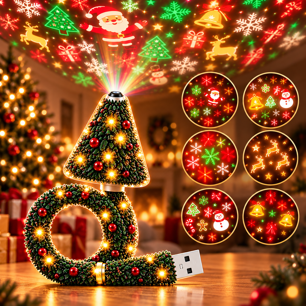 Christmas Light Projector
