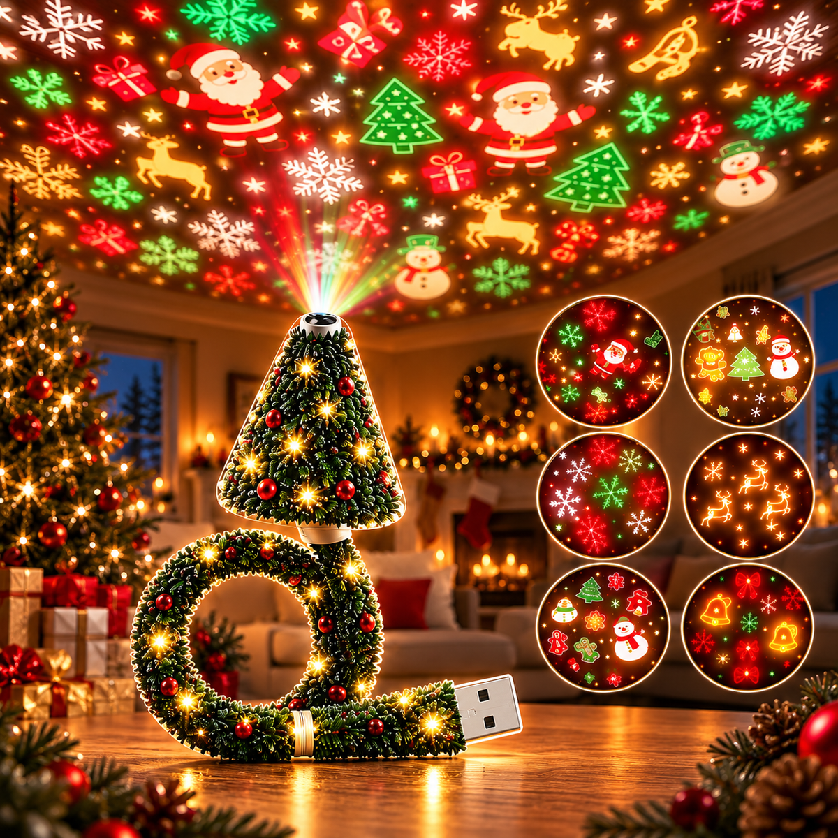Christmas Light Projector