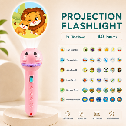 Flashlight for Kids with Animals