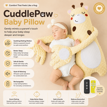 CuddlePaw Baby Pillow
