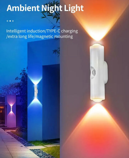 LED Motion Sensor Night Light - RGB Colour