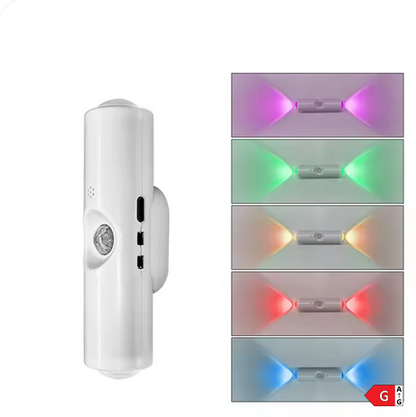 LED Motion Sensor Night Light - RGB Colour