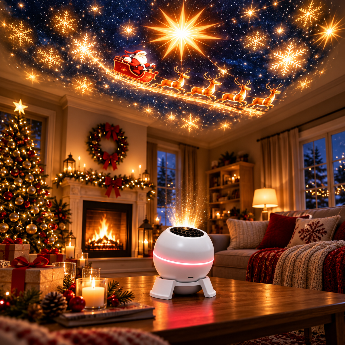 SantaGlow Light Projector
