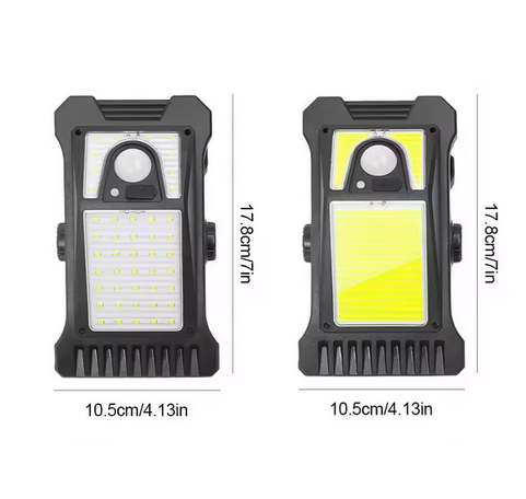 Outdoor Solar Powered Clip LED Lamp Waterproof