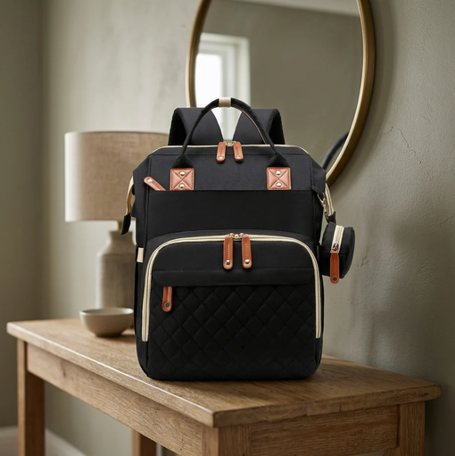 Baby Travel Diaper Backpack (3-in-1)