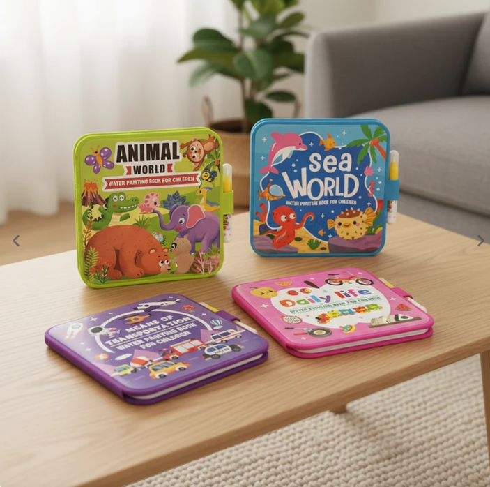 Magic Water Painting Book for Kids