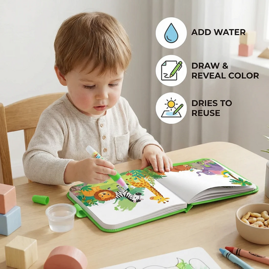 Magic Water Painting Book for Kids