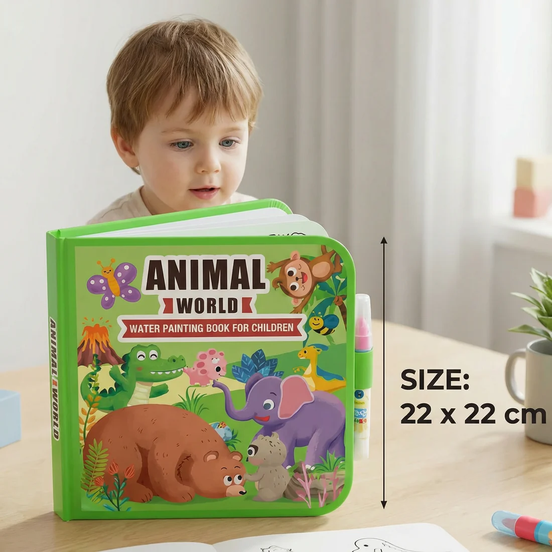 Magic Water Painting Book for Kids