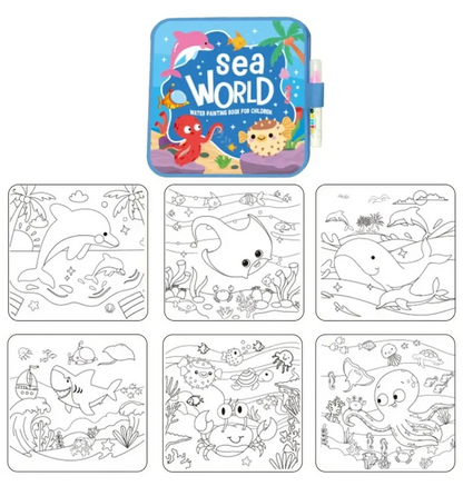 Magic Water Painting Book for Kids