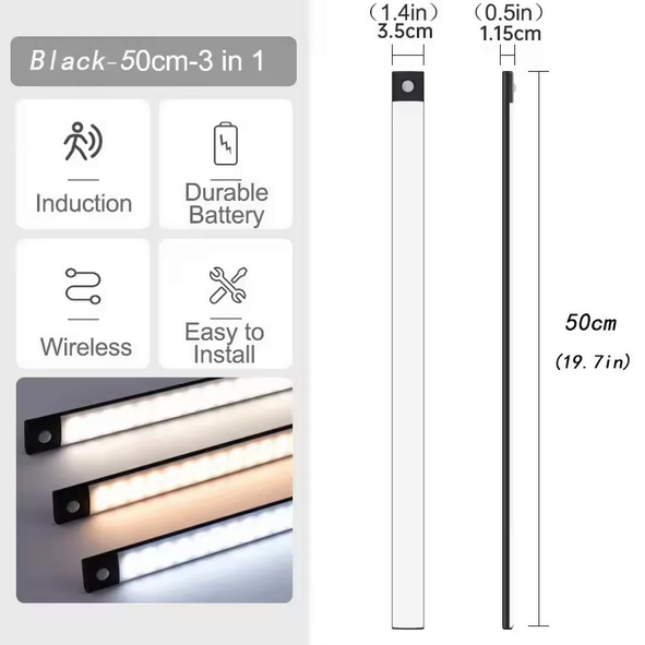 Rechargeable Motion Sensor Cabinet Wireless LED
