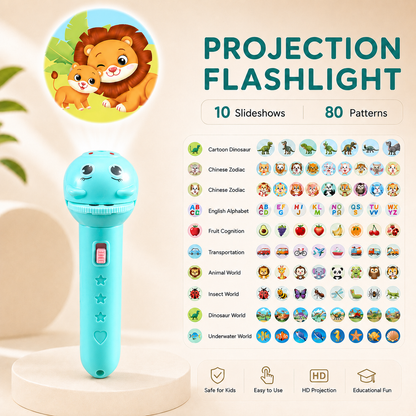 Flashlight for Kids with Animals