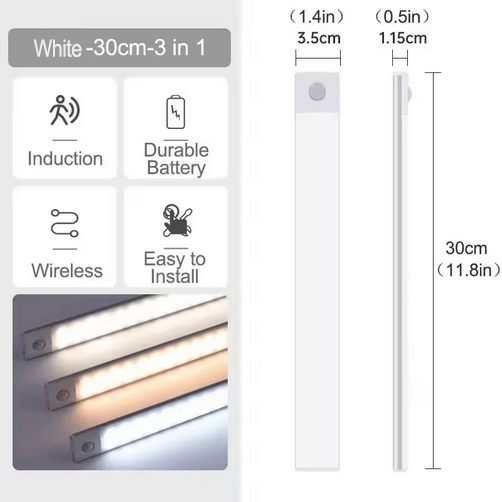 Rechargeable Motion Sensor Cabinet Wireless LED