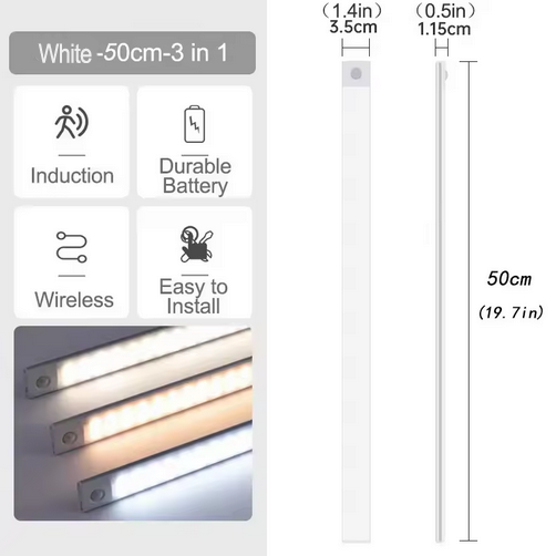 Rechargeable Motion Sensor Cabinet Wireless LED
